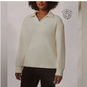 Mondetta Women Soft Corduroy Long Sleeve Fleece Pullover (XXL) NWT